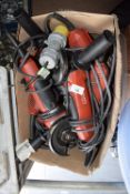 *Two Boxes of Assorted Power Tools for Spares/Repairs