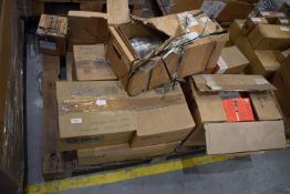*Pallet of Valves, Pressure Gauges, etc.