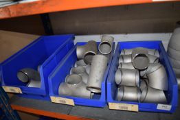 *Various Concentric Reducers, Valves, and 2” 45° & 90° Welds