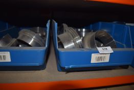 *Three Boxes of 4” DIN Stainless Steel Pipe Fittings