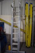 *Lyte Triple Extending 27 Rung Aluminium Ladder