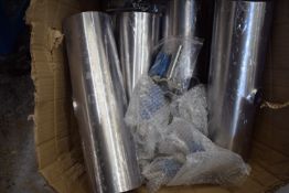 *Box of Stainless Steel Pi8pe Section with Top Outlets