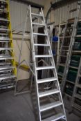 *Lyte 11 Tread Aluminium Step Ladder