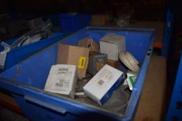 *Assorted Stainless Steel Plate, Flanges, Component Trays, and a Battery Charger