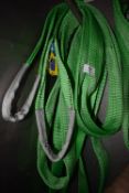 *Two 4m Flat Lifting Slings