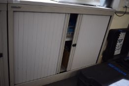 *Bisley Office Stationery Cabinet Enclosed by Tambour Door (contents not Included)