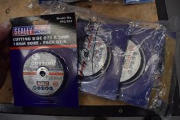*Five Packs of Five PTC 3C5 Cutting Discs
