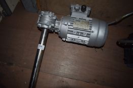 *Lenz Electric Motor with Gearbox and Driveshaft