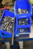 *Five Tubs Containing Assorted Stainless Steel Nuts & Bolts, etc.
