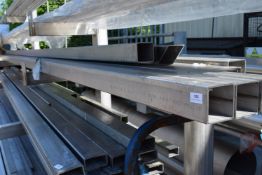 *Seven Lengths of 80x80 and One Length of 100x100 304 Stainless Steel Box Section