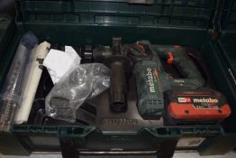 *Metabo BH18LTXBL16 Rotary Hammer Drill with Battery and Carry Case