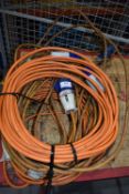 *Three 240v 16a Extension Leads