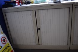 *Bisley Office Stationery Cabinet Enclosed by Tambour Door (contents not Included)
