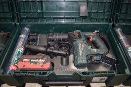 *Metabo BH18LTXBL16 Rotary Hammer Drill with Carry Case and Battery