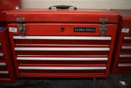 *US Pro Tools Four Drawer Tool Chest ~52cm wide x 36cm high