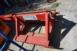 *Euroquip Forklift Mountable Adjustable Length Lifting Jib 1500kg max capacity