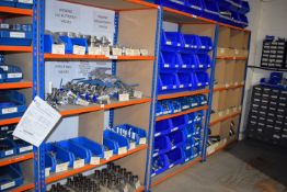 *Five Bays of Rapid Standard Duty Racking (contents not included, collection by appointment)