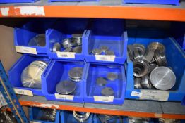 *Thirteen Boxes of Assorted 316 Stainless Steel Blank Liners