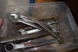 *Box of Assorted Open Ended and Tool Spanners
