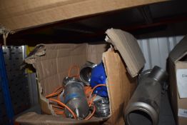 *Assorted Stainless Steel Pipe Filtration Units, Valve Actuators, Flanges, etc.