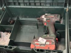 *Metabo SSW18LTX 300BL ½” Impact Gun with Battery, and Carry Case