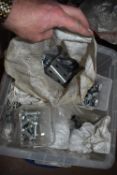 *Box of Bolts, Clamps, Plates, etc.
