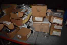 *Contents of Shelf to Include Various Alfa Laval Parts, Flanges, Pipe Connectors, etc.