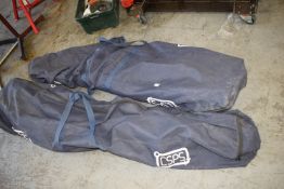 *Two Portable Welding Screens