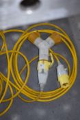 *110v Extension Cable with 3-Way Splitter