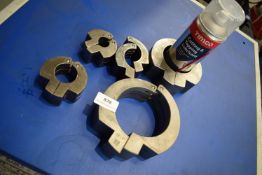 *Five Assorted Pipe Cutting Blocks