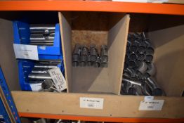 *Contents of Five Pigeonholes to Include Assorted Stainless 2” Elbows, Ts, etc.