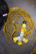 *110v Extension Cable and Three Way Splitter