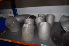 *Contents of Shelf to Include 4” 45° and 90° Welds