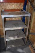 *Stainless Steel Four Tier Stand