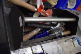 *Steel Tray Containing Assorted Tools