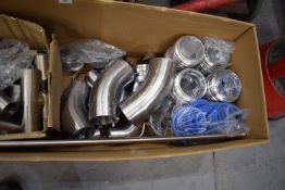*Contents of Box to Include Various Stainless Steel Pipe Fittings