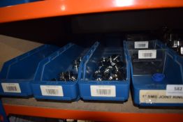 *Eight Trays of 1” - 1.5” SMS Pipe Fittings