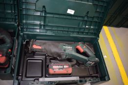 *Metabo SSEP18LTBL Reciprocating Saw with Carry Case and Battery