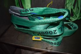 *Four 2m Flat Lifting Slings