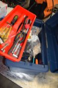 *Toolbox, Tray, and Assorted Tools