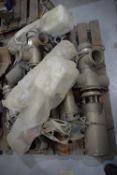 *Pallet of Assorted Stainless Steel Valves etc.