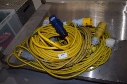 *Assorted 240v and 110v Extension Cables