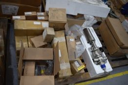 *Pallet of Assorted Alfa Laval Pump and Valve Components etc.