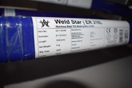 *One Pack of Weld Star E316L 1mm Tig Rods