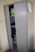*Bisley 6ft Stationery Cabinet Enclosed by Tambour Door (contents not included)