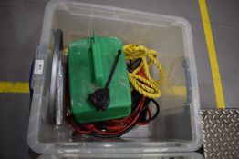 *Vehicle Breakdown Kit Comprising Tow Rope, Jump Leads, and Fuel Can