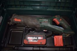 *Metabo SSEP18LTBL Reciprocating Saw with Carry Case and Battery