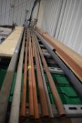 *Length of Cable Tray and Assorted Copper Pipe