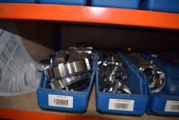 *Five Trays of 3” and 4” SMS Stainless Steel Pipe Fittings