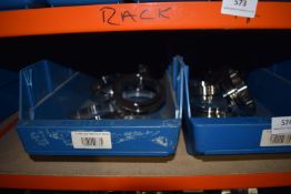 *Three Boxes Containing 4” SMS Stainless Steel Pipe Fittings